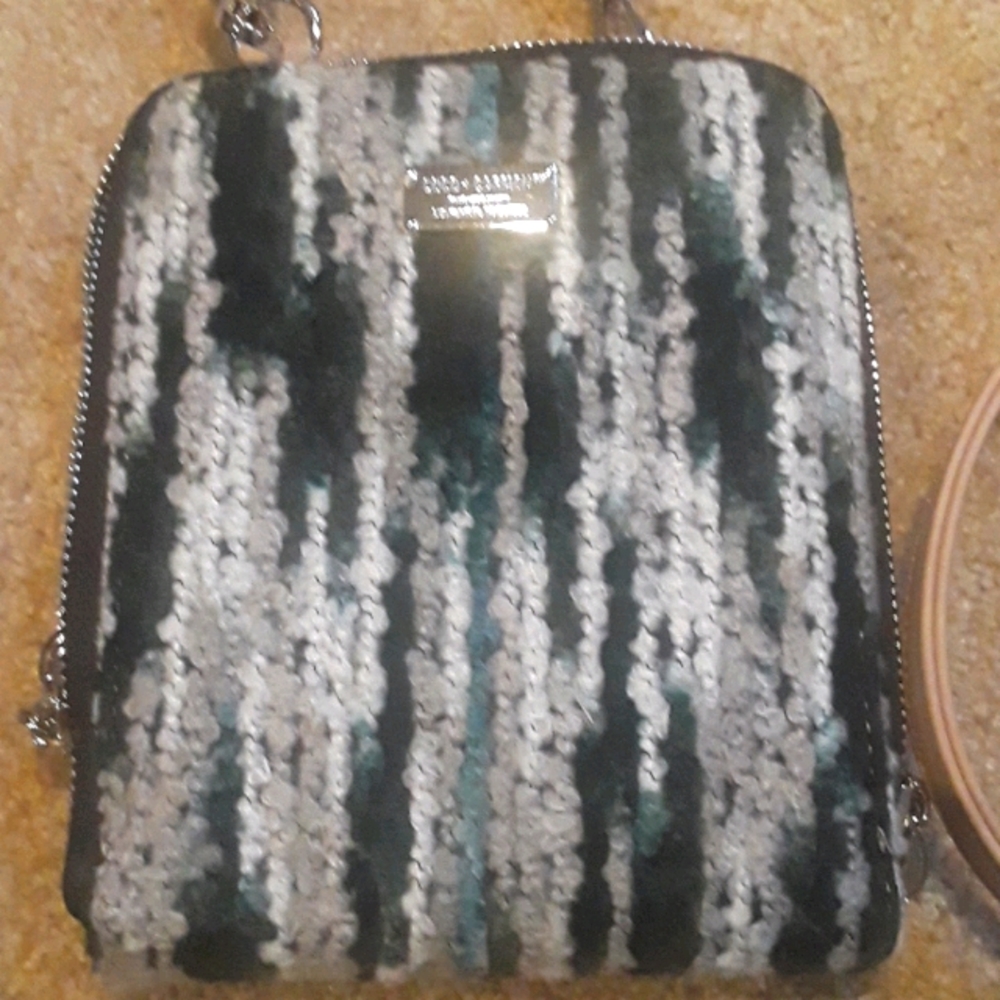 NWOT Coco and Carmen Crossbody Tweed Organizer Bag